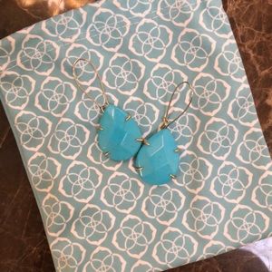 *SOLD*Kendra Scott turquoise earrings